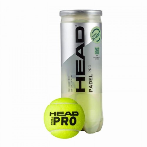 Pot of 3 Head Padel Pro Balls Pot of 3 Head Padel Pro Balls