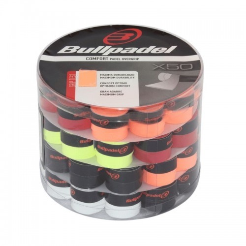 Tambor Bullpadel Colores 50 Overgrips Tambor Bullpadel Colores 50 Overgrips