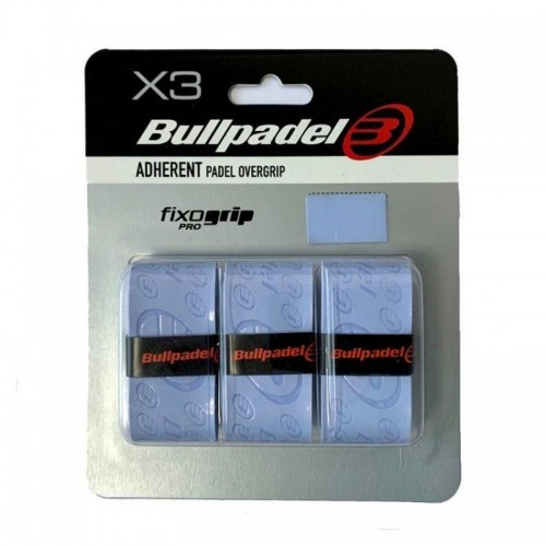 Blister Bullpadel 3 Overgrips GB1202 FixoGrip Azul Blister Bullpadel 3 Overgrips GB1202 FixoGrip Azul