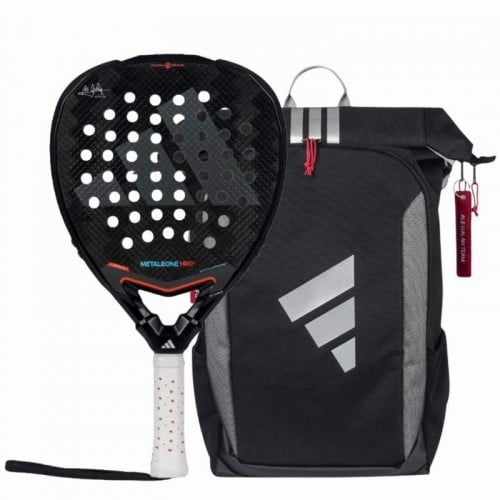 Pack Pala Adidas Ale Galan Metalbone HRD+ 3.4 2025 con Mochila Pack Pala Adidas Ale Galan Metalbone HRD+ 3.4 2025 con Mochila