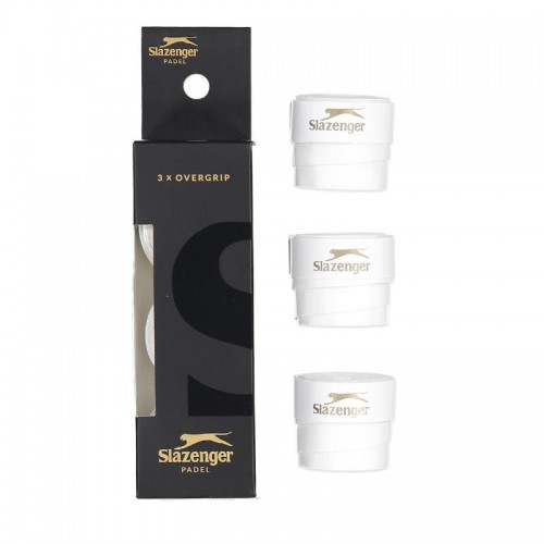 Blister Overgrips Slazenger Padel Blanco 3 Unidades Blister Overgrips Slazenger Padel Blanco 3 Unidades