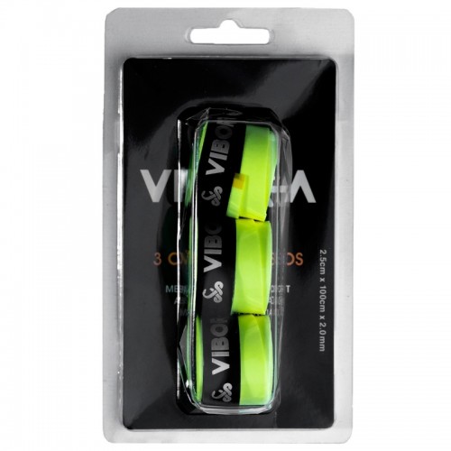 Blister Vibora Pro Liso Amarillo Fluor 3 Overgrips Blister Vibora Pro Liso Amarillo Fluor 3 Overgrips