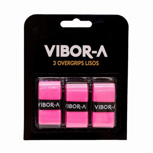 Blister Vibora Pro Liso Rosa 3 Overgrips Blister Vibora Pro Liso Rosa 3 Overgrips
