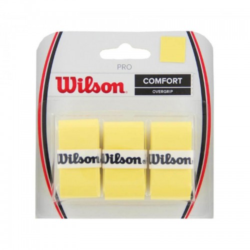 Blister Wilson 3 Overgrips Pro Amarillo Blister Wilson 3 Overgrips Pro Amarillo