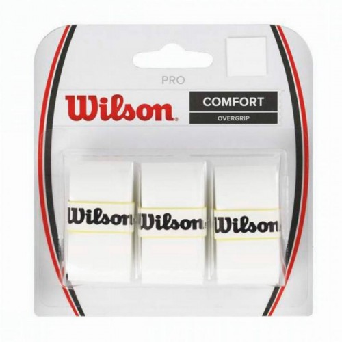 Blister Wilson 3 Overgrips Pro Blanco Blister Wilson 3 Overgrips Pro Blanco