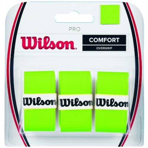 Blister Wilson 3 Overgrips Pro Verde Blister Wilson 3 Overgrips Pro Verde