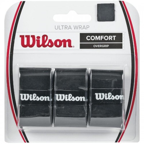 Blister Wilson 3 Sobregrips Ultra Wrap Negro Blister Wilson 3 Sobregrips Ultra Wrap Negro