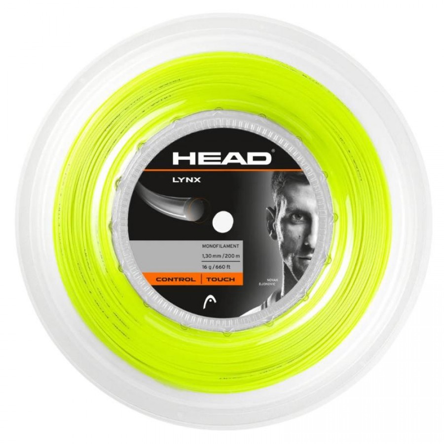 200m Head Lynx String Reel 1.30mm Yellow  Offer + Cheap