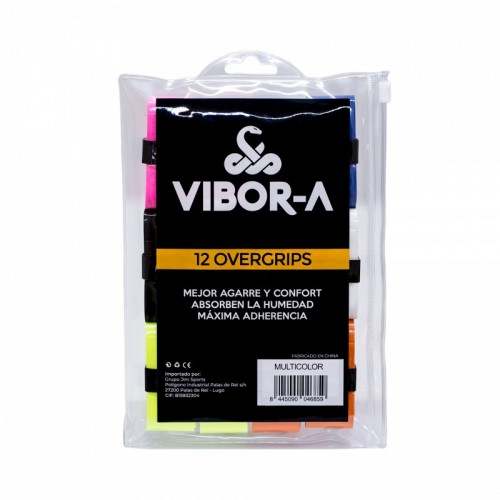 Bolsa Vibora Liso Multicolor 12 Overgrips Bolsa Vibora Liso Multicolor 12 Overgrips