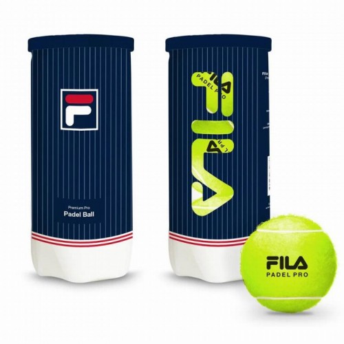 Bote de 3 Pelotas Fila Padel Premium Pro Bote de 3 Pelotas Fila Padel Premium Pro