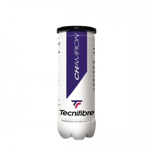 Jar of 4 Tecnifibre Champion Balls Jar of 4 Tecnifibre Champion Balls