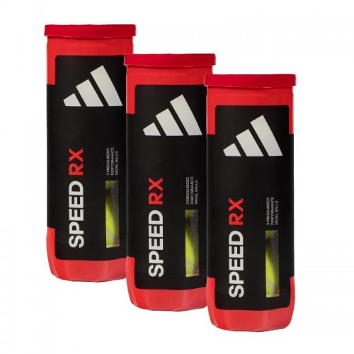 Pack de 3 Botes de Pelotas Adidas Speed RX Pack de 3 Botes de Pelotas Adidas Speed RX