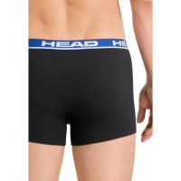 Head Basic Boxer Nero Blu 2 Unita  Offerta + Economico