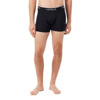 Boxers Lacoste Microfibra Negro 3 Unidades