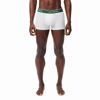 Lacoste Boxer Nero Bianco Grigio Vigore 3 Unità  Offerta + Economico