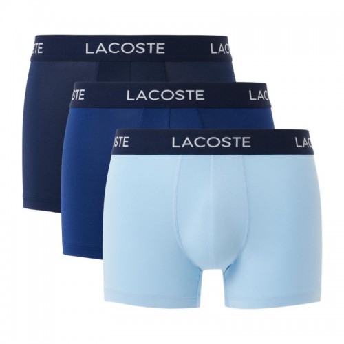 Boxers Lacoste Pique Azul Marino 3 Unidades Boxers Lacoste Pique Azul Marino 3 Unidades