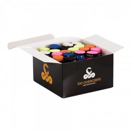 Caja 100 Overgrips Vibora Colores Caja 100 Overgrips Vibora Colores