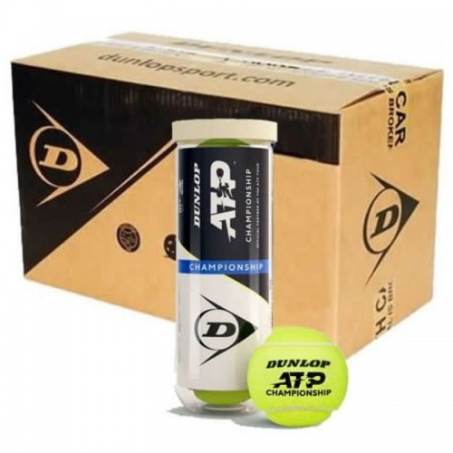 Cajon 72 Pelotas - 24 Botes de 3 Uds - Dunlop ATP Championship Cajon 72 Pelotas - 24 Botes de 3 Uds - Dunlop ATP Championship