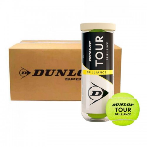 Cajon 72 Pelotas - 24 Botes de 3 uds - Dunlop Tour Brillance Cajon 72 Pelotas - 24 Botes de 3 uds - Dunlop Tour Brillance