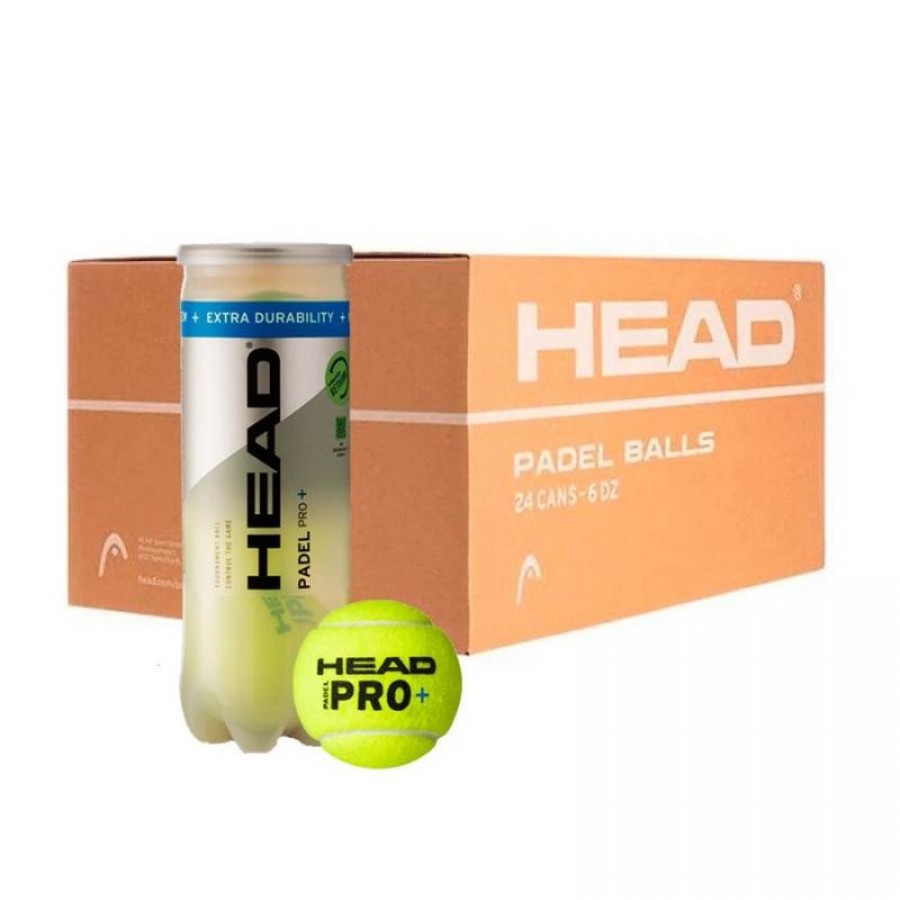 Scatola 72 Palline - 24 Vasi da 3 pz - Head Padel Pro +  Offerta + Economico