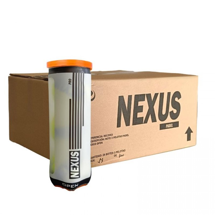 Cajon 72 Pelotas - 24 Botes de 3 uds - Nexus Open  Offer + Cheap