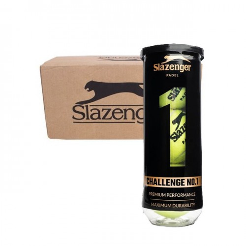 Cajon 72 Pelotas - 24 Botes de 3 uds - Slazenger Challenge 1 Cajon 72 Pelotas - 24 Botes de 3 uds - Slazenger Challenge 1