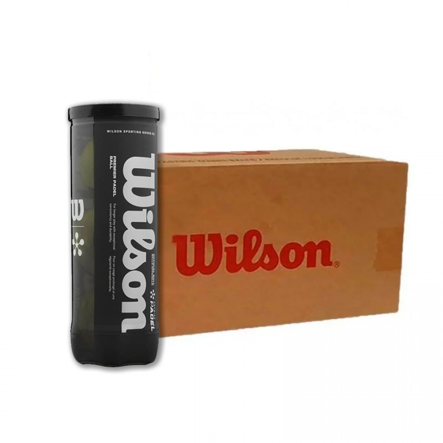 Cajon 72 Pelotas - 24 Jars of 3 units - Wilson Padel Premier  Offer + Cheap