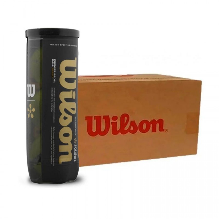 Cajon 72 Pelotas - 24  Botes de 3 uds - Wilson Padel Premier Speed  Oferta + Barato