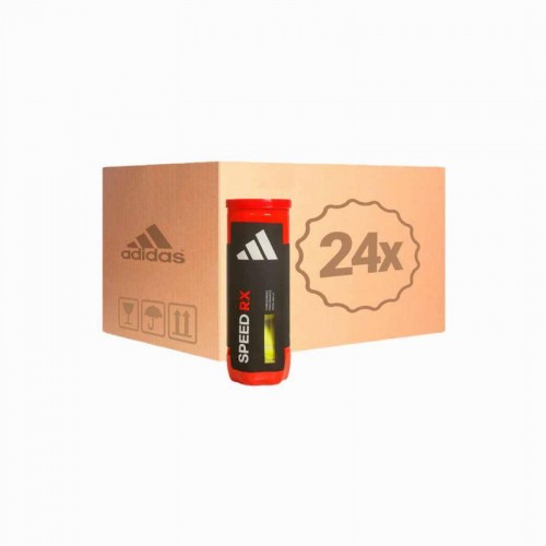 Cajon 72 Pelotas Padel - 24 Botes de 3 uds - Adidas Speed RX Cajon 72 Pelotas Padel - 24 Botes de 3 uds - Adidas Speed RX