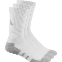 Calcetines Adidas Essentials Cushioned Crew Blanco Gris 3 Pares  Oferta + Barato