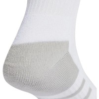 Calcetines Adidas Essentials Cushioned Crew Blanco Gris 3 Pares  Oferta + Barato