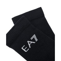 Calcetines Armani EA7 Tennis Pro Negro Blanco 1 Par