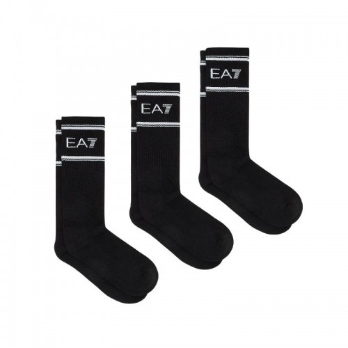 Calcetines Armani EA7 Training Negro 3 Pares
