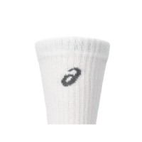 Asics Crew Glossy White Socks 3 Pairs