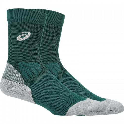 Calcetines Asics Crew Lightweight Court Tennis Verde 1 Par