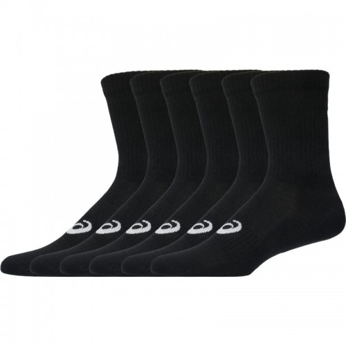 Calcetines Asics Crew Performance Negro 6 Pares