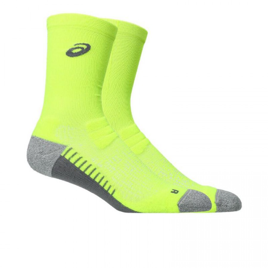 Calcetines Asics Performance Crew Amarillo Fluor 1 Par  Offerta + Economico