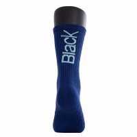 Chaussettes noires Crown Pro High bleu marine 1 paire  Offre - Pas cher