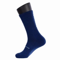 Chaussettes noires Crown Pro High bleu marine 1 paire  Offre - Pas cher