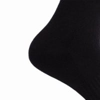 Meias de Tornozelo Black Crown Pro Pretas 1 Par  Oferta + Barato