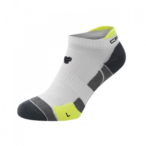 Calcetines Cartri Axel Crew Blanco Verde 1 Par Calcetines Cartri Axel Crew Blanco Verde 1 Par