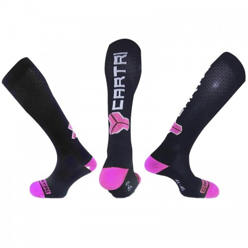 Calcetines de Compresion Cartri Dusk Negro Rosa Calcetines de Compresion Cartri Dusk Negro Rosa