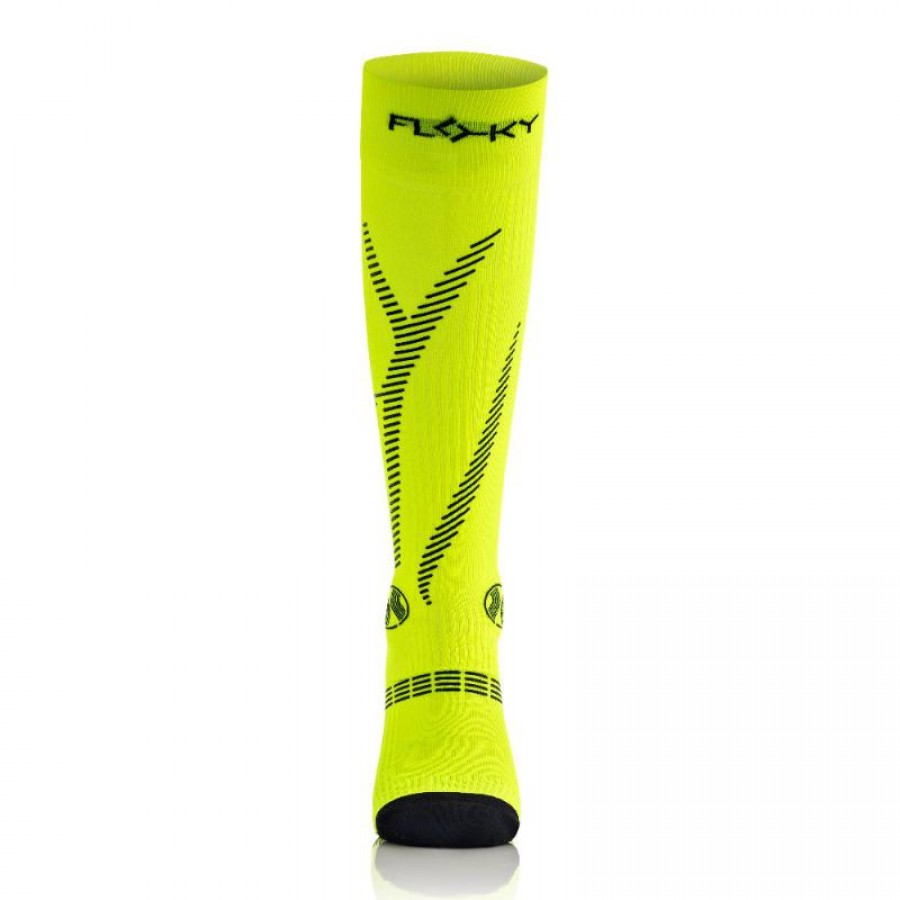 Calcetines Floky Multisport GRF Long Amarillo Fluor