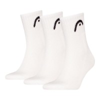 Calcetines Head All Sports Short Crew Blanco 3 Peças  Oferta + Barato