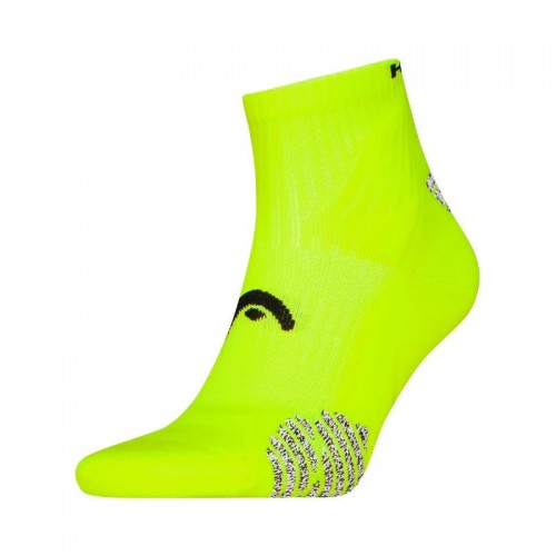 Calcetines Head Performance Padel Quarter Amarillo Fluor 1 Par Calcetines Head Performance Padel Quarter Amarillo Fluor 1 Par