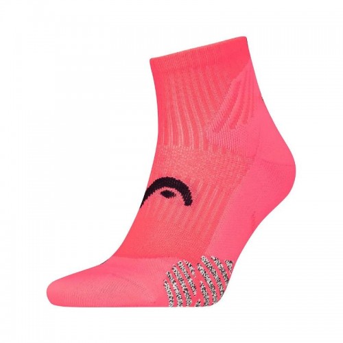 Calcetines Head Performance Padel Quarter Coral Fluor 1 Par Calcetines Head Performance Padel Quarter Coral Fluor 1 Par