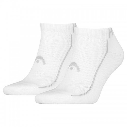 Calcetines Head Performance Sneaker Blanco Gris 2 Pares Calcetines Head Performance Sneaker Blanco Gris 2 Pares