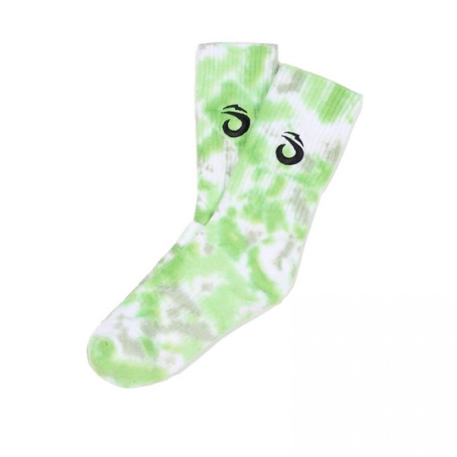 Calcetines Loc Tyedye Verde 1 Par  Offerta + Economico