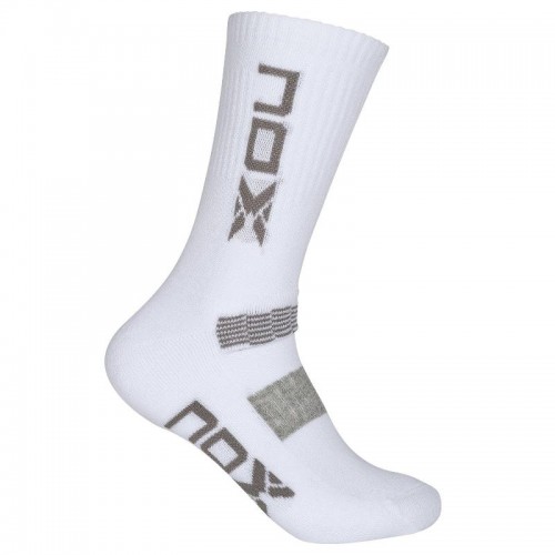 Calcetines Nox Pro Blanco Gris 1 Par Calcetines Nox Pro Blanco Gris 1 Par