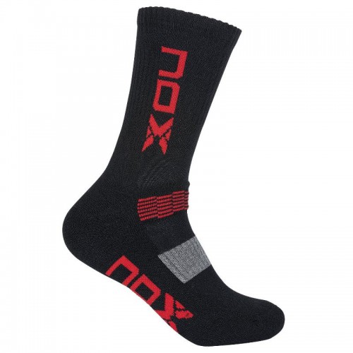 Calcetines Nox Pro Negro Rojo 1 Par Calcetines Nox Pro Negro Rojo 1 Par